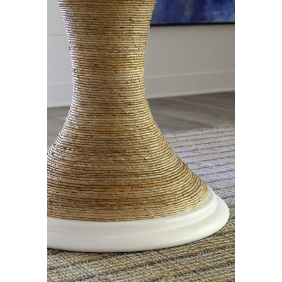 Boca Grande Abaca Round Dining Table