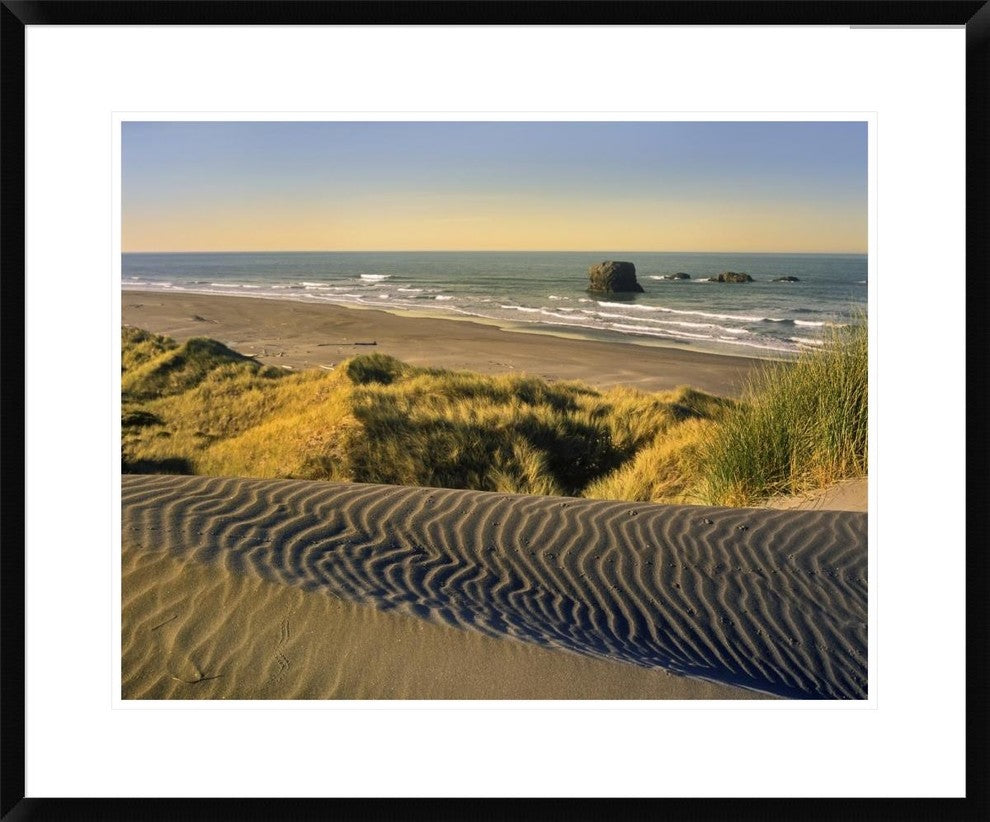 "Coastline, Pistol River Beach, Oregon"  by Tim Fitzharris, 32x26"