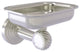 Pacific Beach Wall-Mount Soap Dish Holder with Twist Accents, Satin Nickel