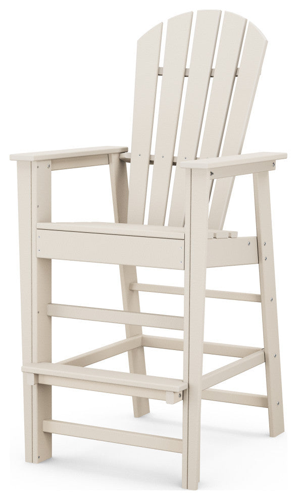 Polywood South Beach Bar Chair, Sand
