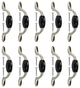 Mascot Hardware 3 CTC Classic Satin Nickel Drawer Pull - Pack of 10