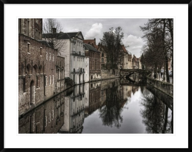 "Reflections Of The Past" Framed Digital Print by Yvette Depaepe, 40x32"