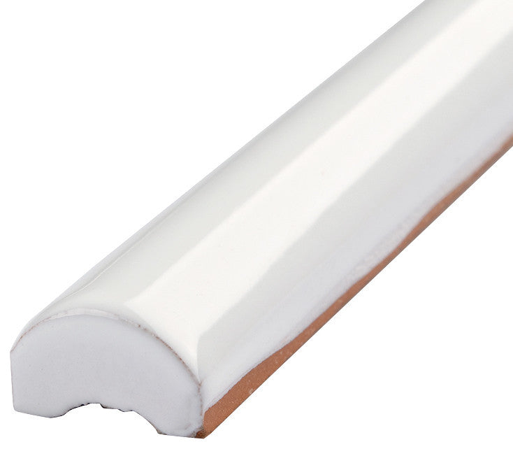 Santorini Torello Blanco Ceramic Wall Trim