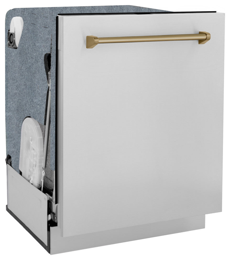 ZLINE 24" Tall Tub Dishwasher, Stainless Steel DWMTZ-304-24-CB