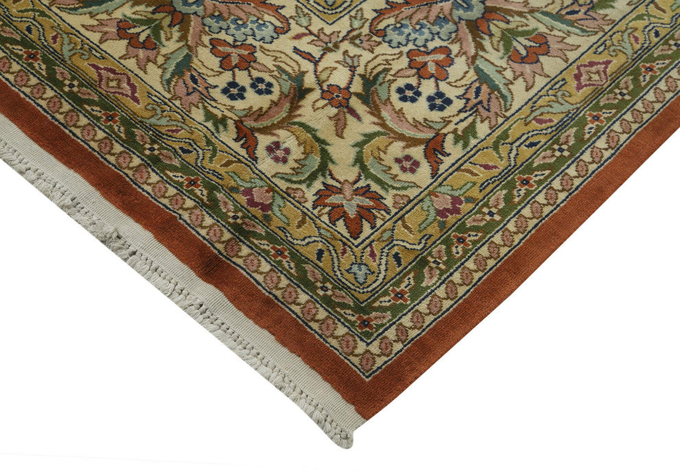 Rug N Carpet - Hand-Knotted Oriental 13' 1" x 19' 9" Large Oushak Area Rug