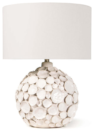 Lucia Ceramic Table Lamp, White