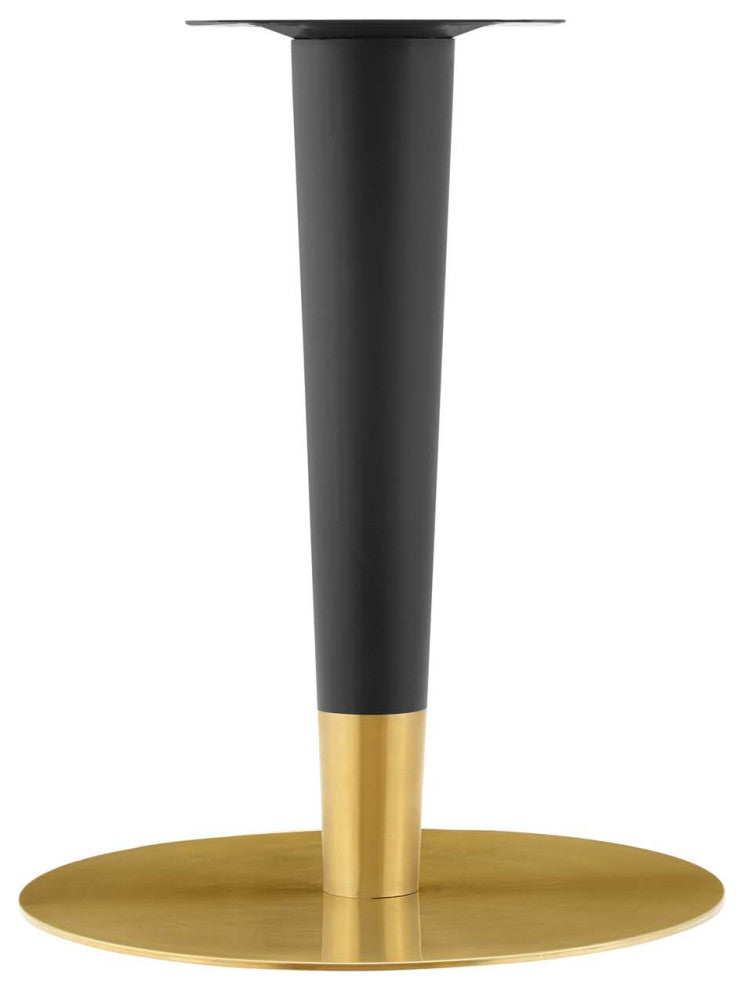 Dining Table, Round, Artificial Marble, Metal, Gold White, Modern, Cafe Bistro