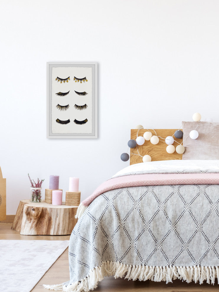 "Assorted Eyebrows" Framed Painting Print, 24x36