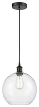 Innovations 616-1P-BK-G124-10-LED 1-Light Mini Pendant, Matte Black