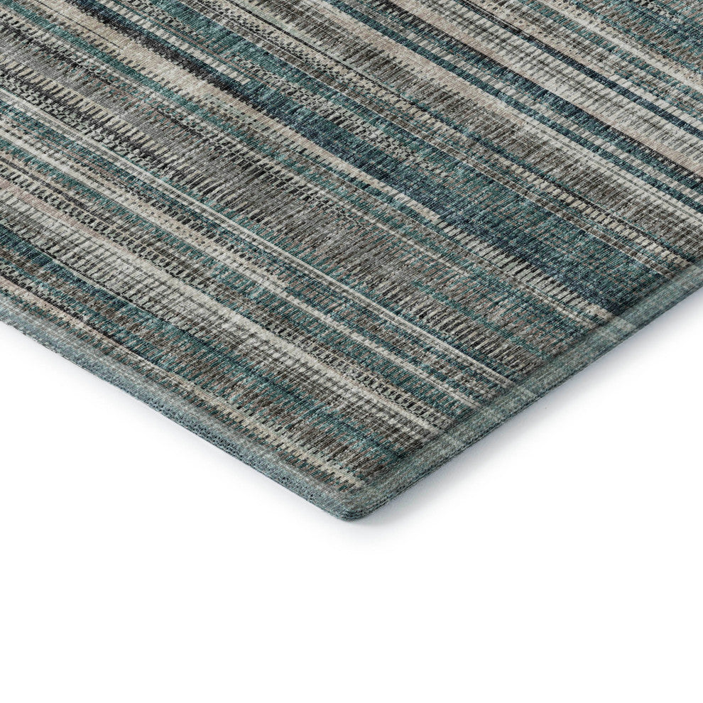 Premium Machine Washable Mayfield AMF31 Peacock 5' x 7'6" Rug