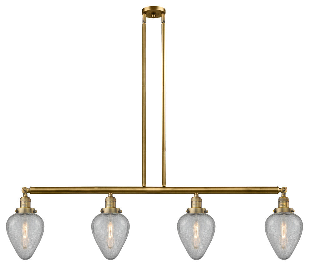 INNOVATIONS LIGHTING 214-BB-G165 Geneseo 4 Light Island Light