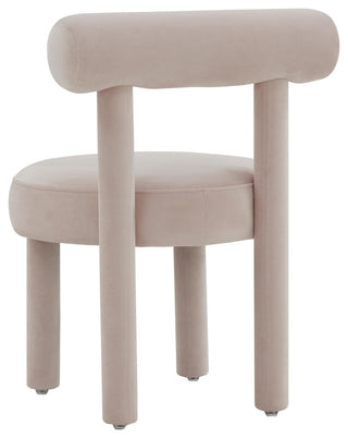 TOV Furniture Carmel Blush Velvet Chair