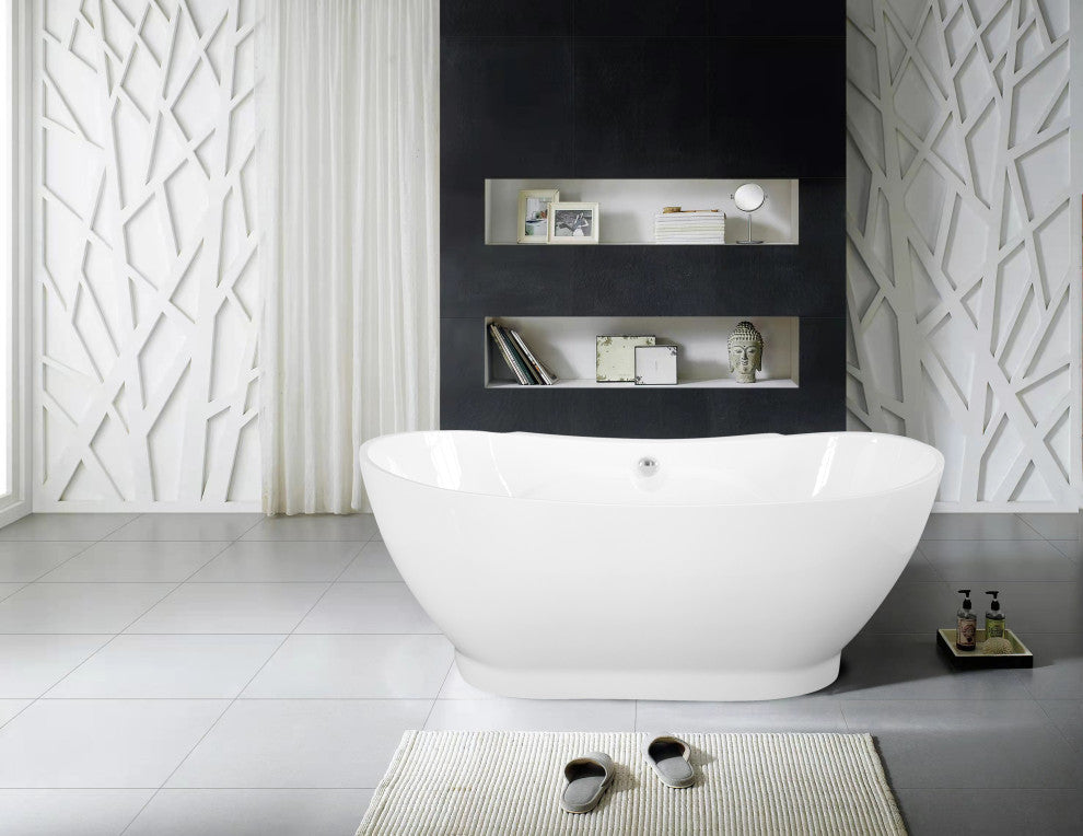 Angela 71" Freestanding Bathtub