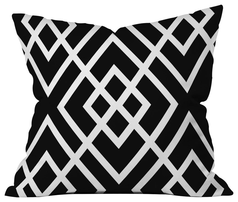 Three of The Possessed Inbetween Throw Pillow, 18"x18"