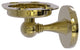 Shadwell Tumbler and Toothbrush Holder, Unlacquered Brass