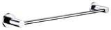 Brentwood Wall Mounted Solid Brass Towel Bar in Polished Chrome, 18