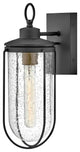 Lark Moby Small Wall Mount Lantern, Museum Black