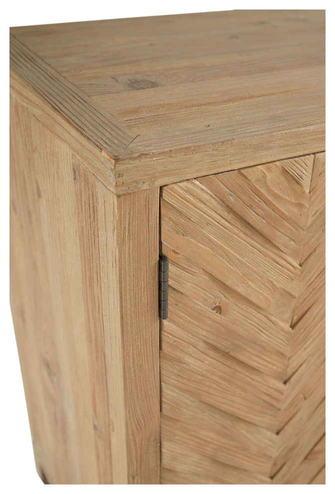 Bronx 84" 4-Door Sideboard, Brown