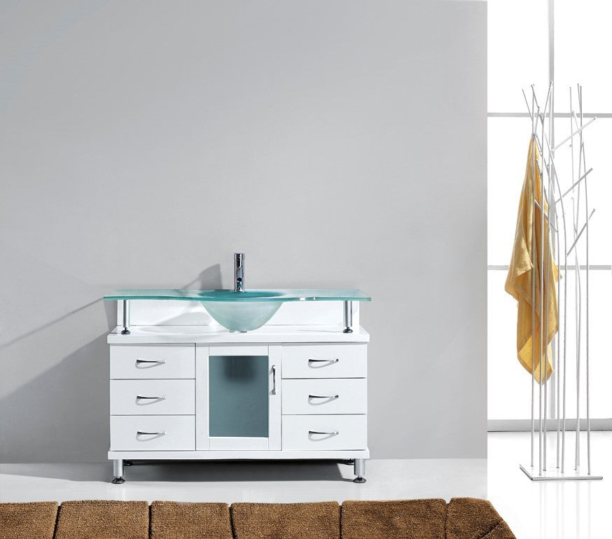 Virtu Vincente 48" Single Bathroom Vanity, Espresso