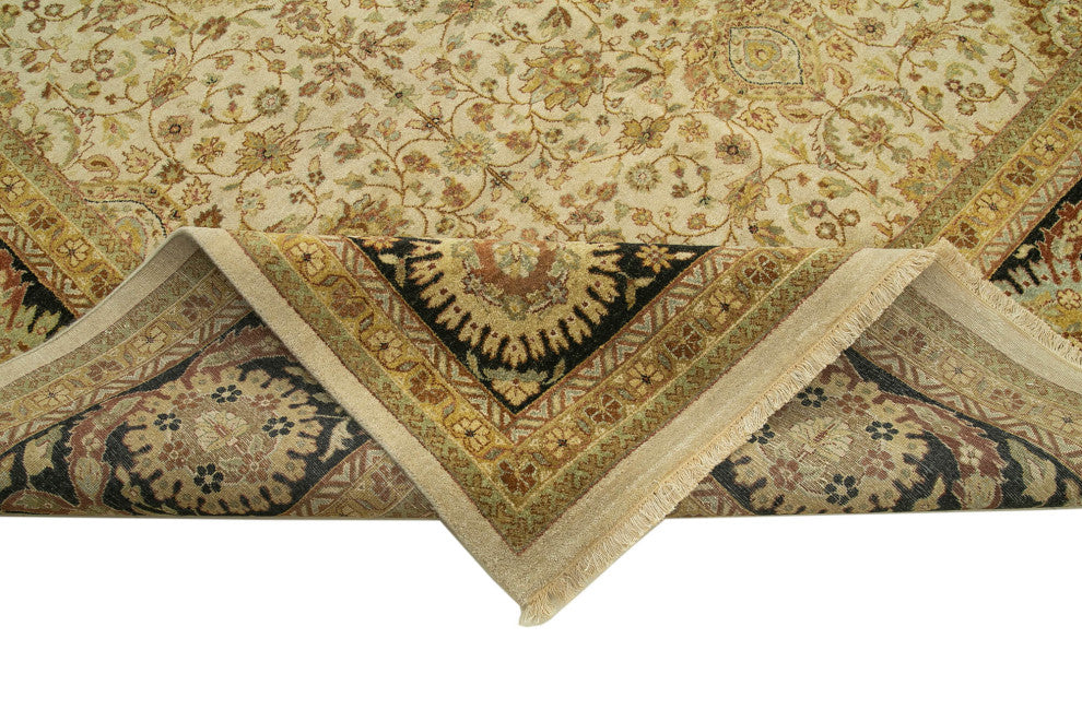 Rug N Carpet - Hand-Knotted Oriental 12' 2" x 14' 10" Large Oushak Area Rug
