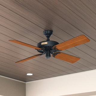 Hunter Fan Company 52" Outdoor Original Black Ceiling Fan