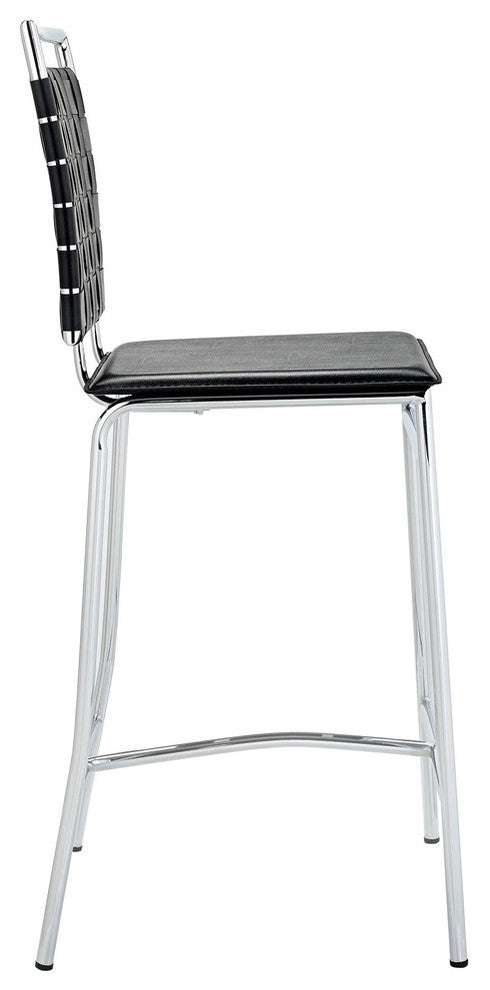 Modern Contemporary Dining Kitchen Counter Stool Black