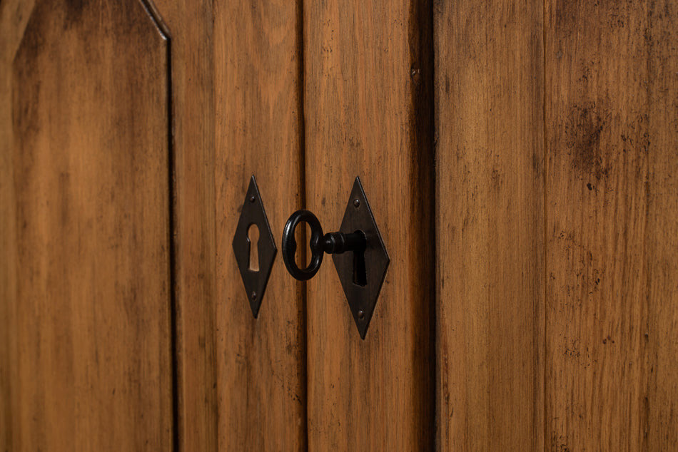 Wrenn Credenza Brown Cabinet for Living Room