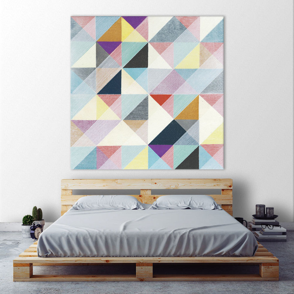 "Moderno I" Fine Art Giant Canvas Print, 54"x54"