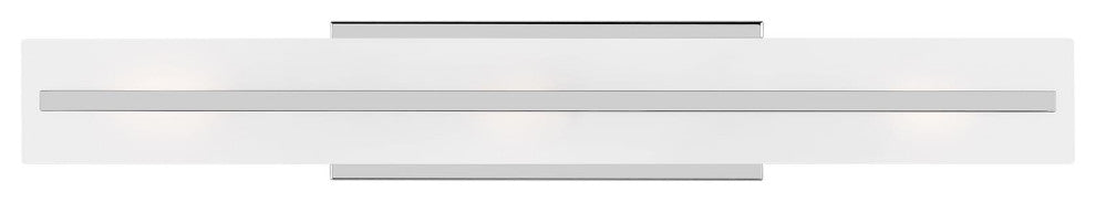 Dex Large Three Light Wall / Bath, Chrome