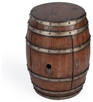 Butler Calumet Rustic Barrel Table