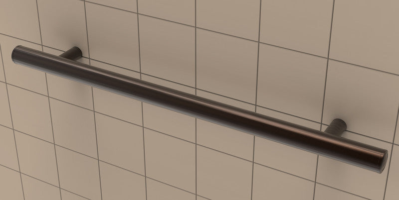 TileWare Victoria Series Straight Grab Bar Traditional, Oil Rubbed Bronze, 36"