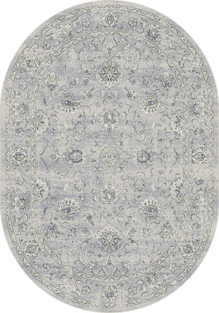 Ancient Garden Rug, 6'7"X9'6" Oval