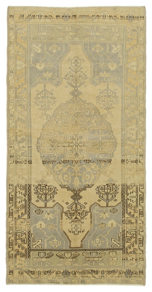 Rug N Carpet - Handmade Anatolian 3' 5'' x 6' 11'' One-of-a-Kind Wool Rug