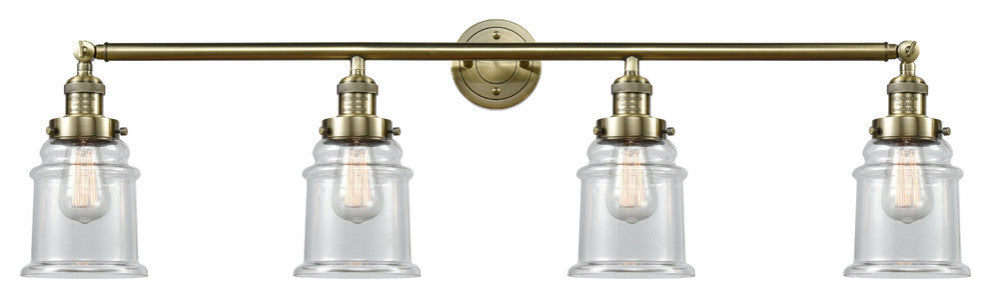 Innovations Lighting 215-Ab-S-G182 4 Light 42" Adjustable Bathroom Fixture