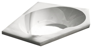 Atlantis Whirlpools Eclipse 60 x 60 Corner Air & Whirlpool Jetted Bathtub
