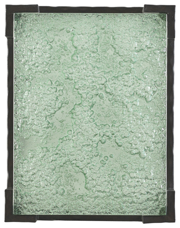 Hermes Reef Glass Top End Table
