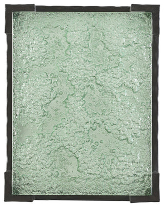 Hermes Reef Glass Top End Table
