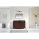 WK2428-60S-EB-B Vanity With Mirror, Sconce and Faucet Included