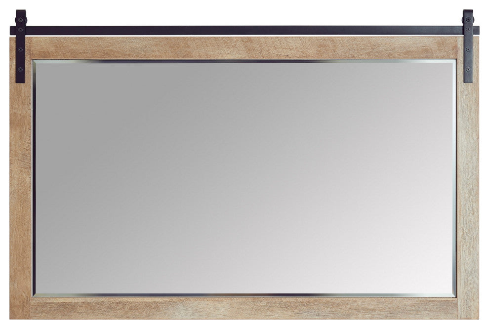 Cortes Rectangular Wall Mount Mirror, North American Logs, 60"