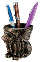 Iron Desk Medieval Gargoyle Pen Pencil Holder