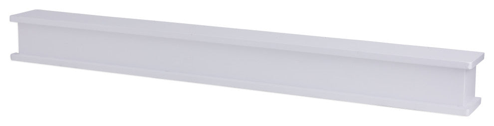 Dogberry Collections Cottage Mantel, White, 60