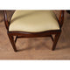 Oval Back Inlaid Arm Chair