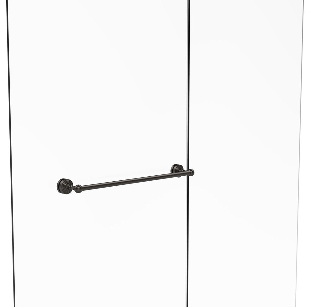 Waverly Place 24" Shower Door Towel Bar, Oil Rubbed Bronze