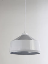 Beaut 1 Light Pendant, White, 14"x14"