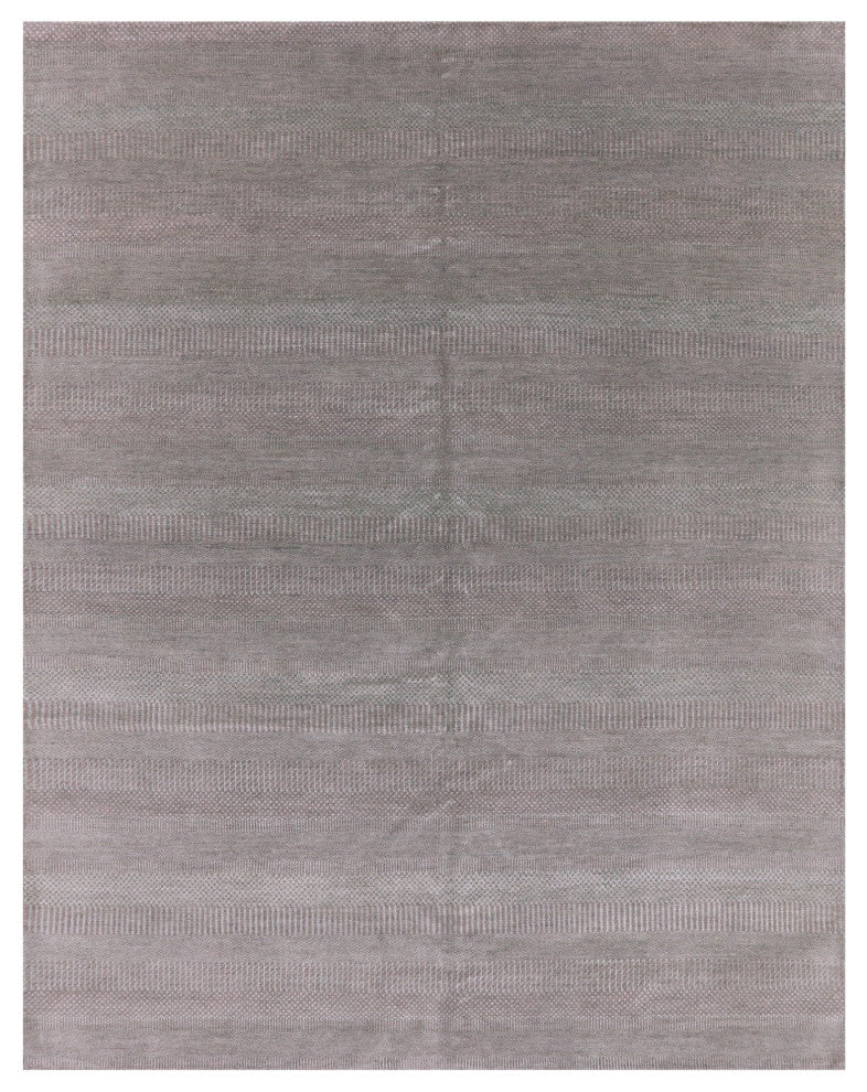 Gabbeh Savannah Grass Handmade Wool and Silk Rug 8' 2" X 10' 4" Q4541