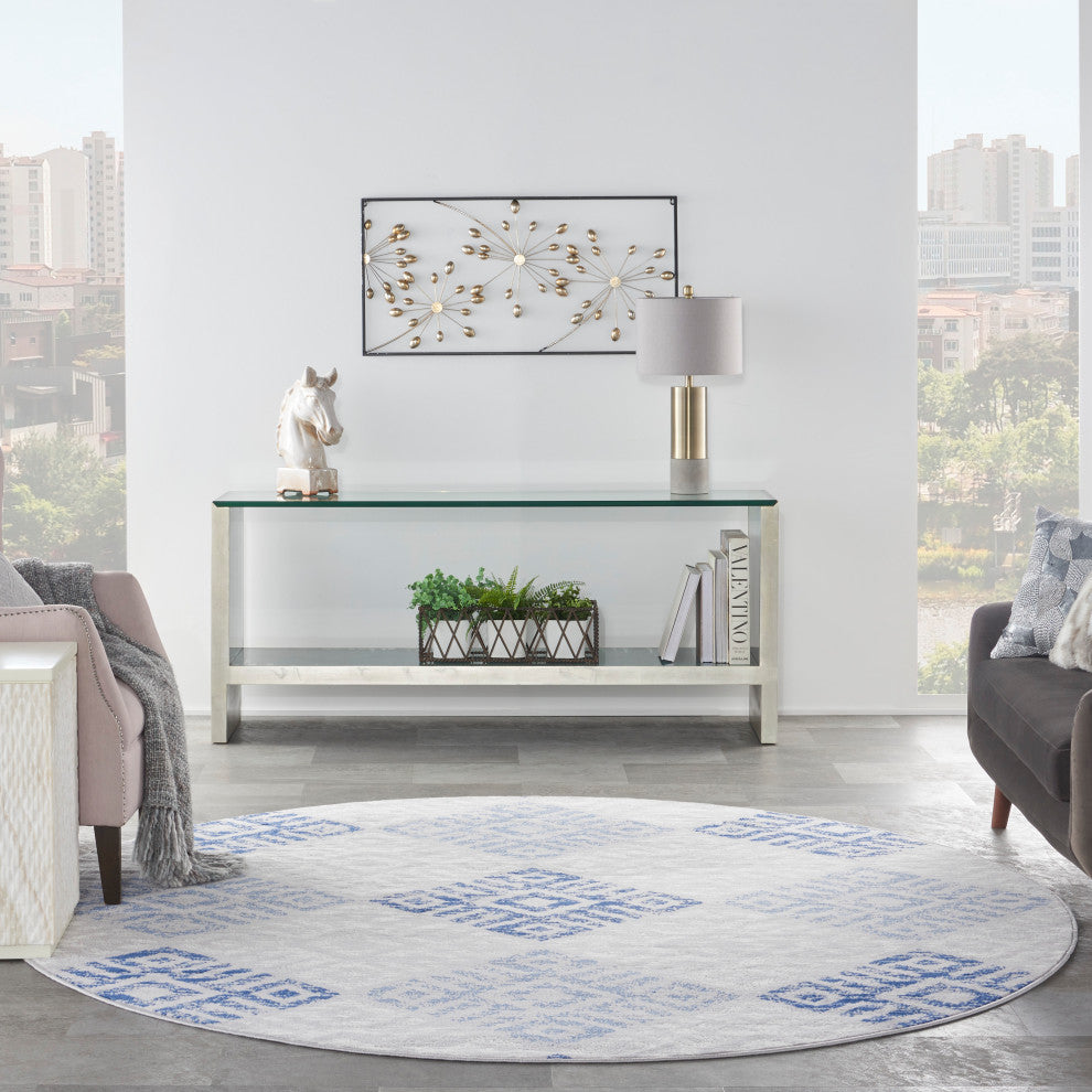 Nourison Home 8'xRound Whimsicle Area Rug