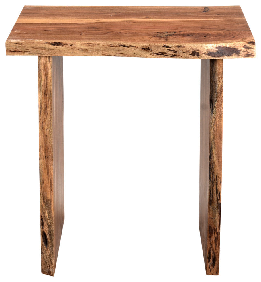 Stafford 2-piece Live Edge Solid Wood Living Room Table Set