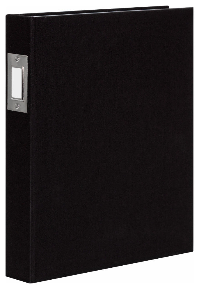Cydney Set of 4 Fabric Photo Albums, Black 40 Photos