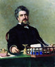 Ilia Efimovich Repin Portrait of engineer Ivan Yefgrafovich Adadurov Canvas Wrap