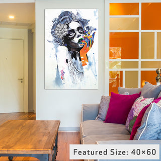 "The Dream Gallery" by Minjae Lee, 40x26x1.5"